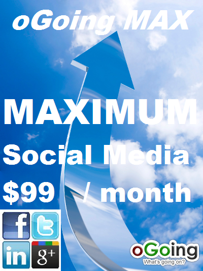 oGoing Max - Social Media Marketing Services for $99 monthly
